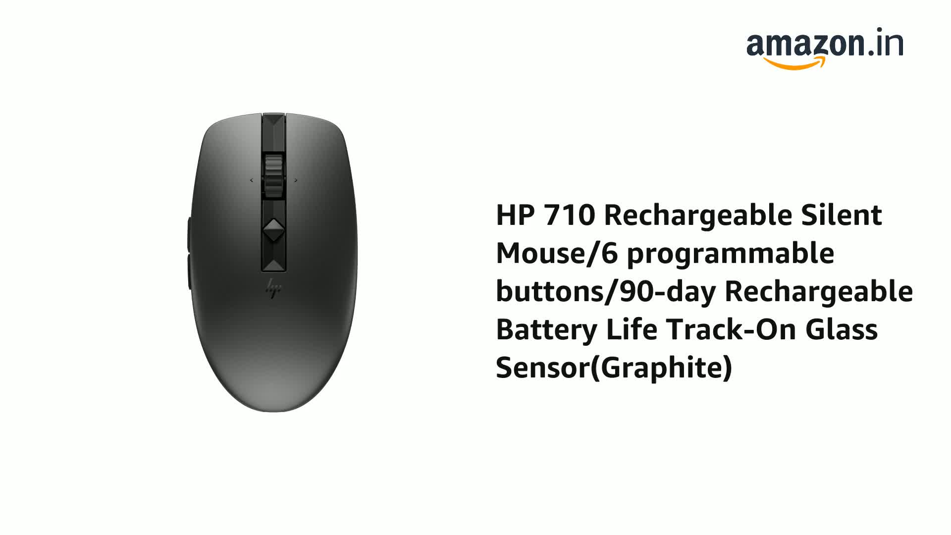 Amazon.in: Buy HP 710 Rechargeable Silent Bluetooth Mouse/6